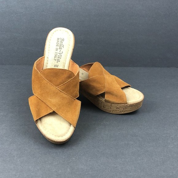 NWOB BELLA VITA WOMEN'S SLIDE SANDAL - Picture 2 of 5